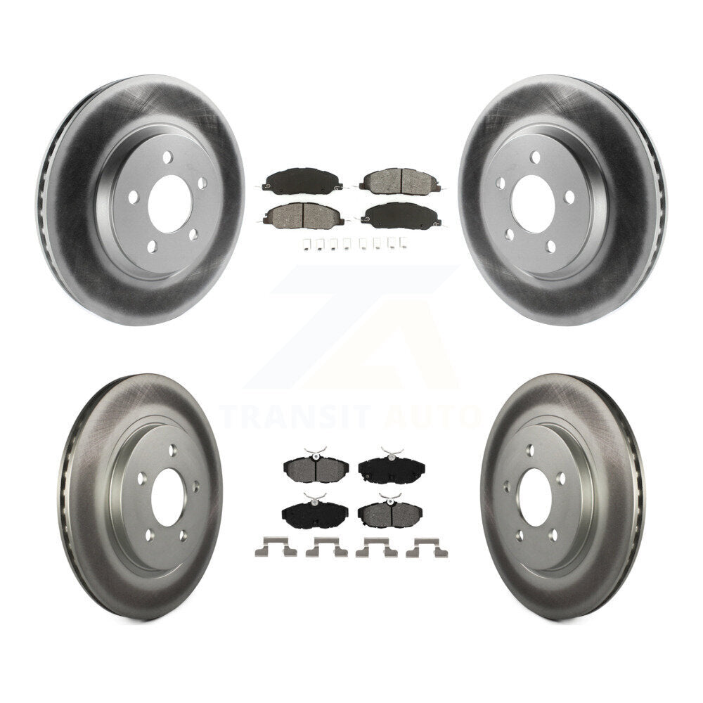 Transit Auto KGS-100633 Disc Brake Kit for 2011-2014 Ford Mustang - Front and Rear