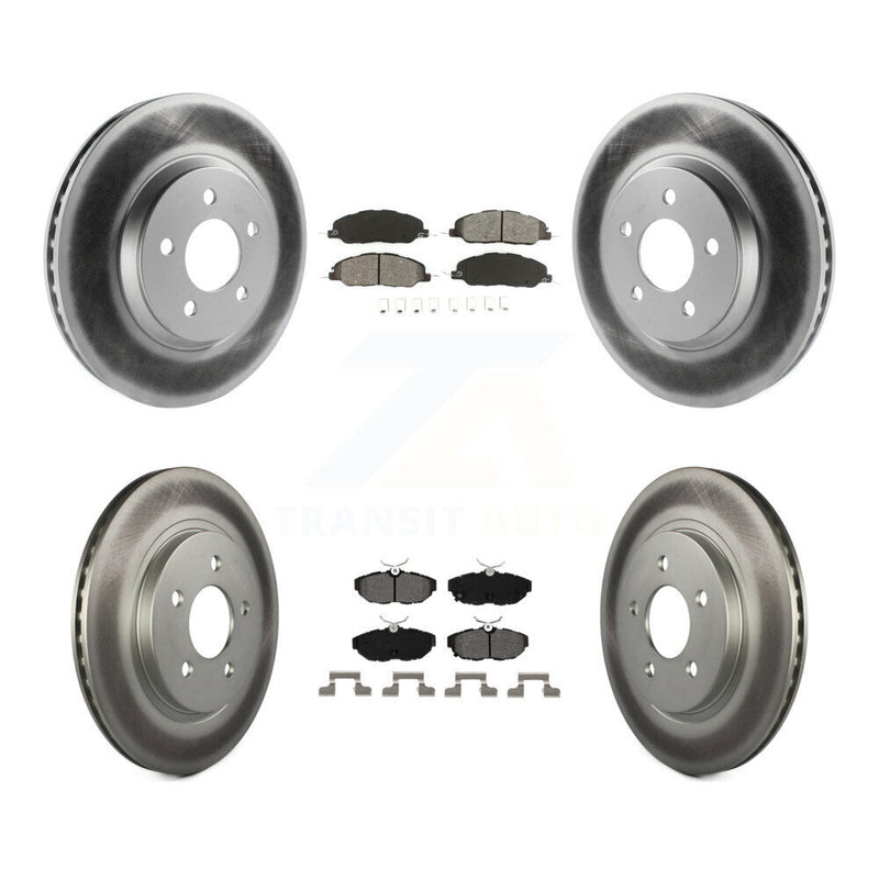 Transit Auto KGS-100633 Disc Brake Kit for 2011-2014 Ford Mustang - Front and Rear