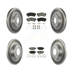 Transit Auto KGS-100634 Disc Brake Kit for 2006-2013 Mazda 6, Lincoln MKZ and More - Front and Rear