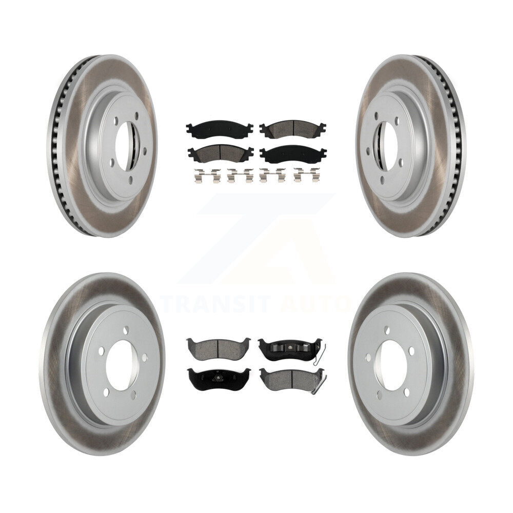 Transit Auto KGS-100635 Disc Brake Kit for 2006-2010 Ford Explorer Sport Trac, Ford Explorer, Mercury Mountaineer - Front and Rear