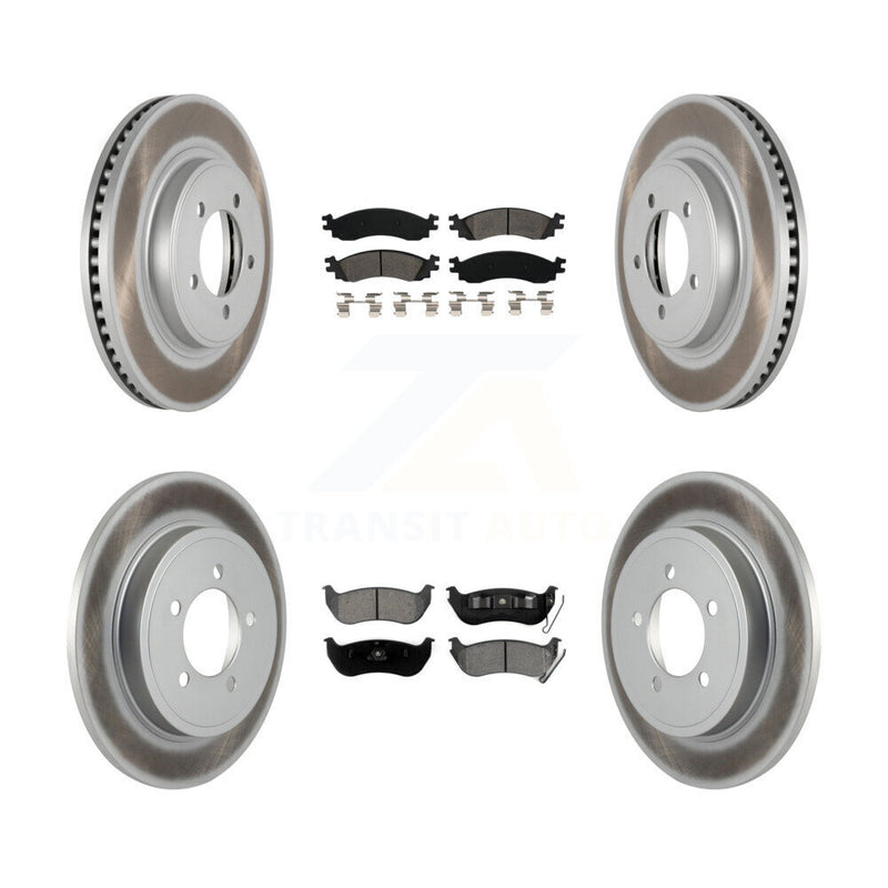 Transit Auto KGS-100635 Disc Brake Kit for 2006-2010 Ford Explorer Sport Trac, Ford Explorer, Mercury Mountaineer - Front and Rear