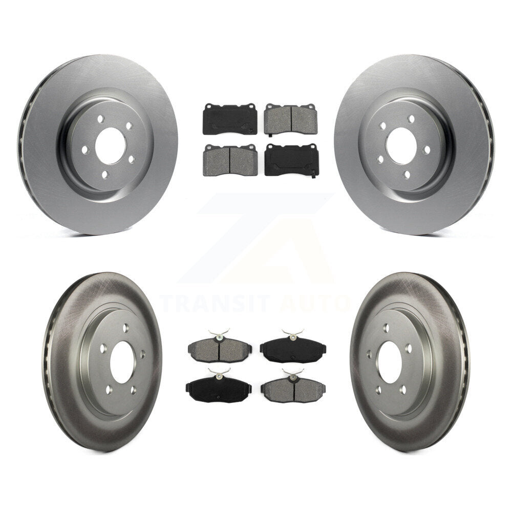 Transit Auto KGS-100636 Disc Brake Kit for 2007-2011 Ford Mustang - Front and Rear