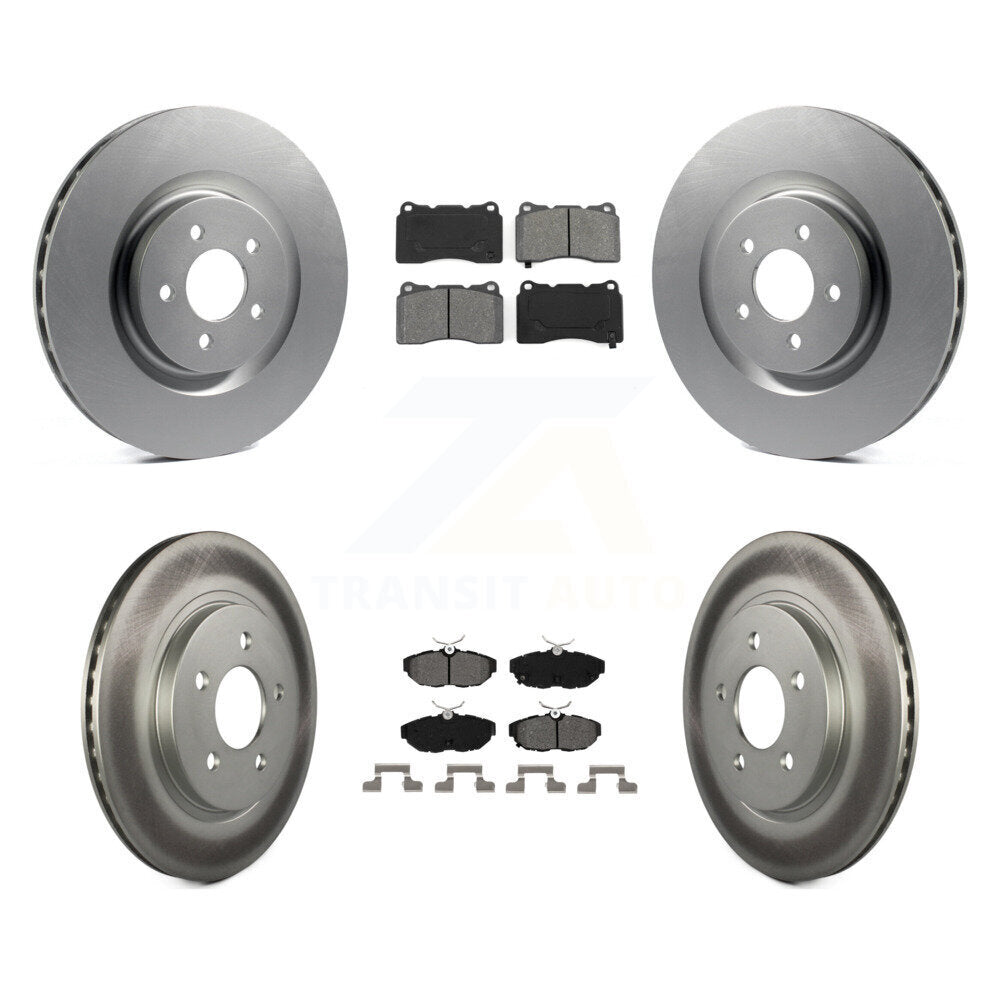 Transit Auto KGS-100637 Disc Brake Kit for 2011-2013 Ford Mustang - Front and Rear