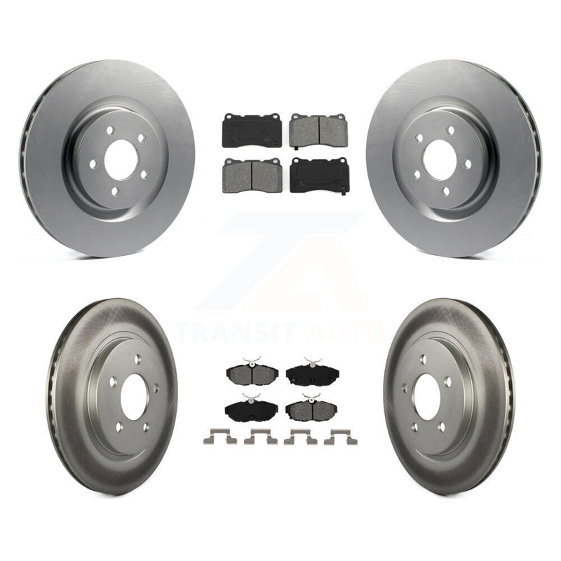 Transit Auto KGS-100637 Disc Brake Kit for 2011-2013 Ford Mustang - Front and Rear