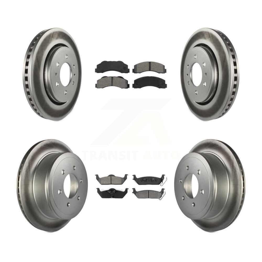 Transit Auto KGS-100639 Disc Brake Kit for 2010-2011 Ford F-150 - Front and Rear