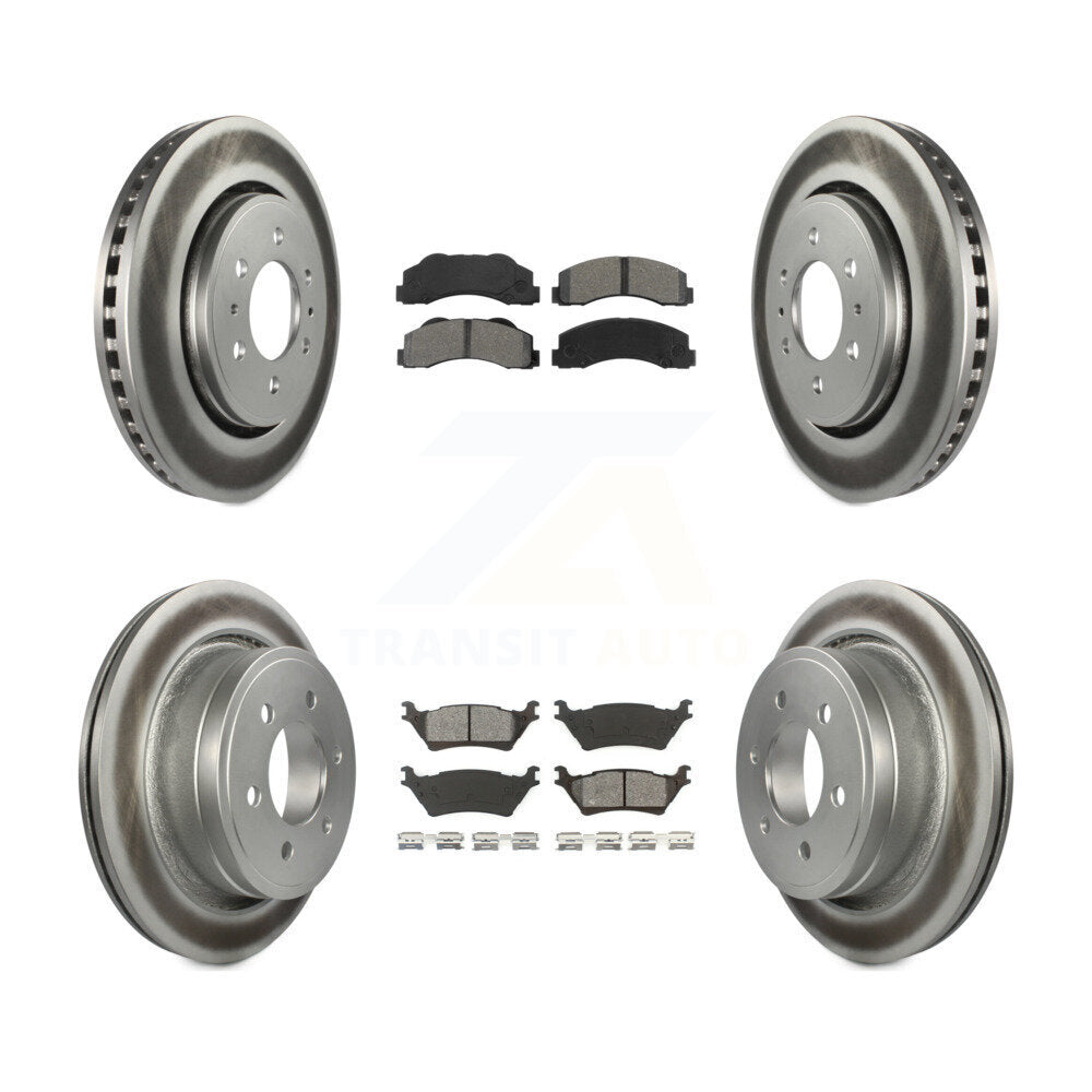 Transit Auto KGS-100641 Disc Brake Kit for 2012-2017 Ford F-150 - Front and Rear