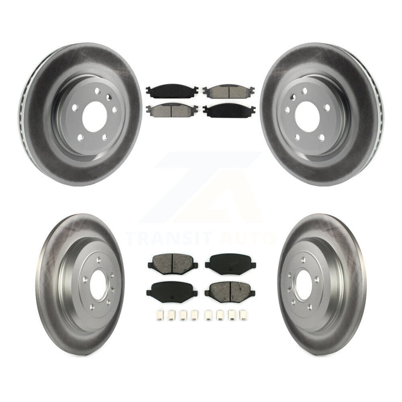 Transit Auto KGS-100649 Disc Brake Kit for 2009-2010 Lincoln MKS - Front and Rear