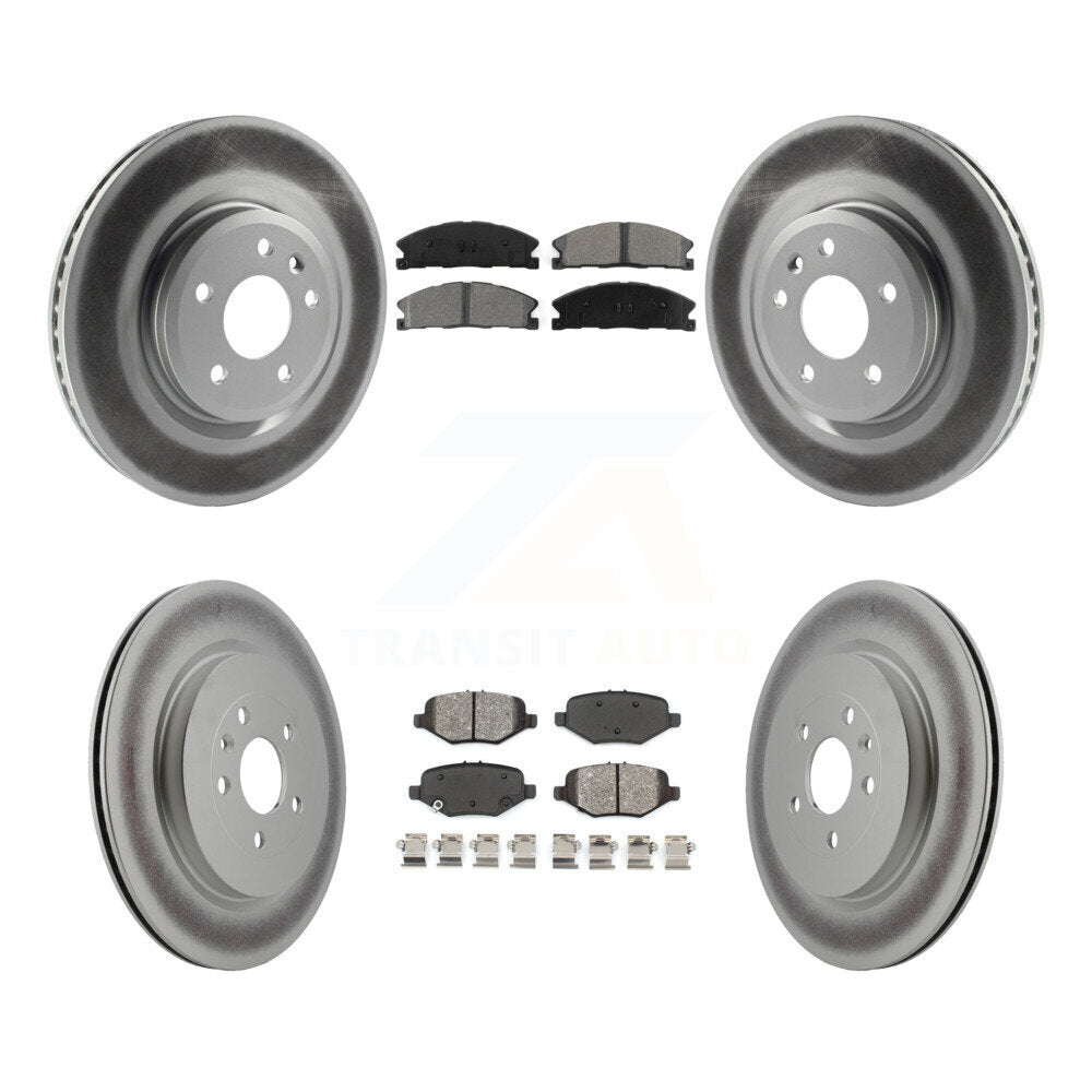 Transit Auto KGS-100652 Disc Brake Kit for 2013 Ford Explorer - Front and Rear