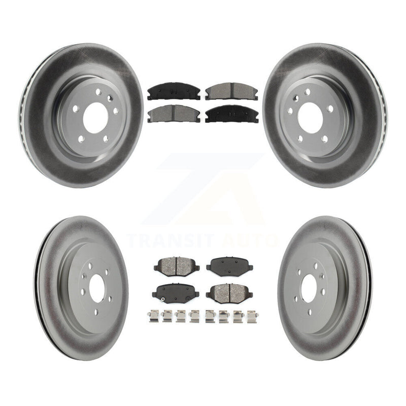 Transit Auto KGS-100652 Disc Brake Kit for 2013 Ford Explorer - Front and Rear