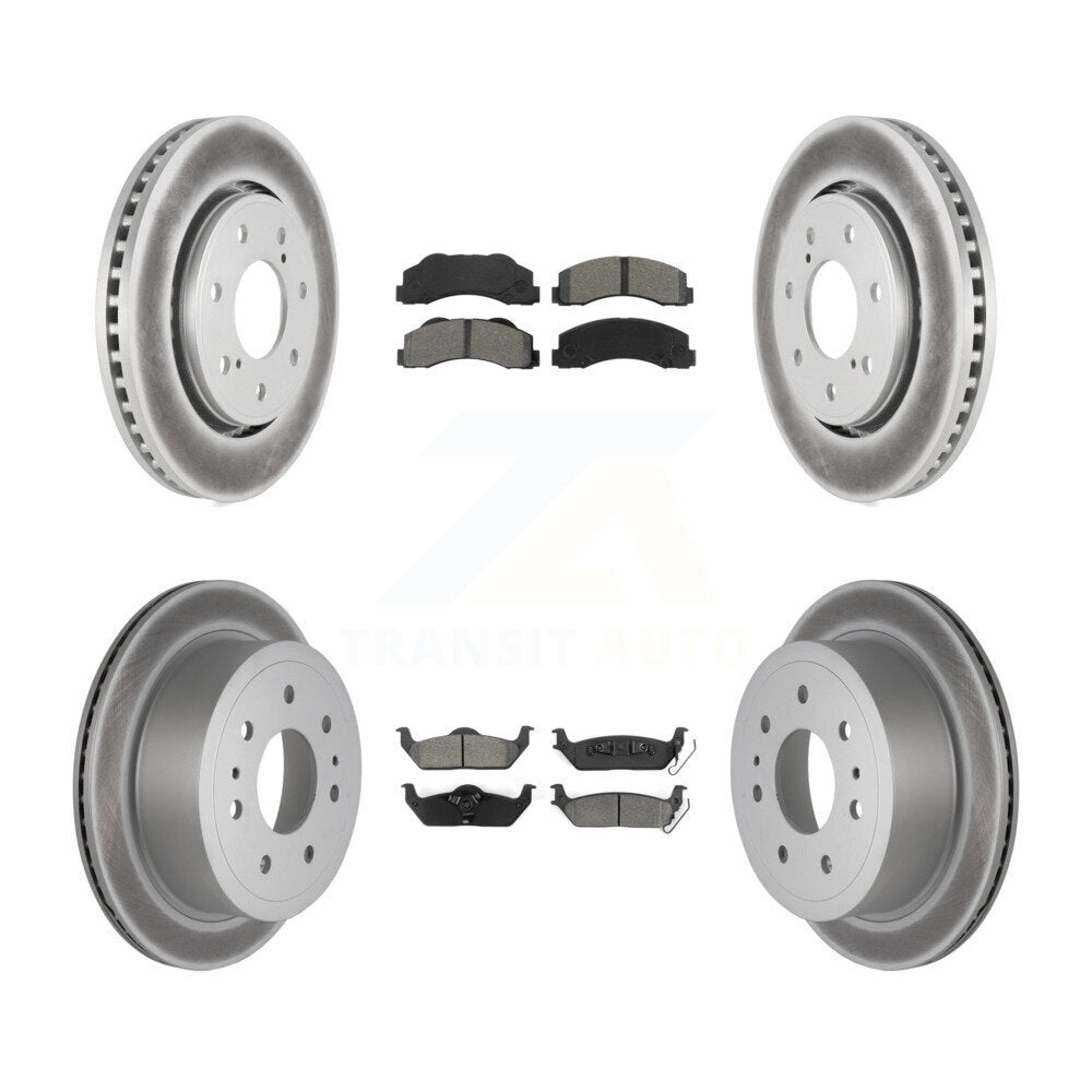 Transit Auto KGS-100653 Disc Brake Kit for 2010-2011 Ford F-150 - Front and Rear