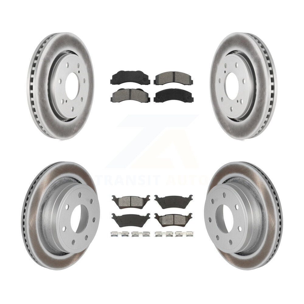 Transit Auto KGS-100654 Disc Brake Kit for 2012-2014 Ford F-150 - Front and Rear