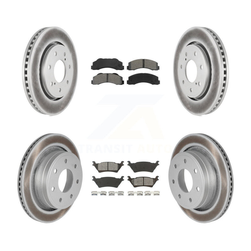 Transit Auto KGS-100654 Disc Brake Kit for 2012-2014 Ford F-150 - Front and Rear