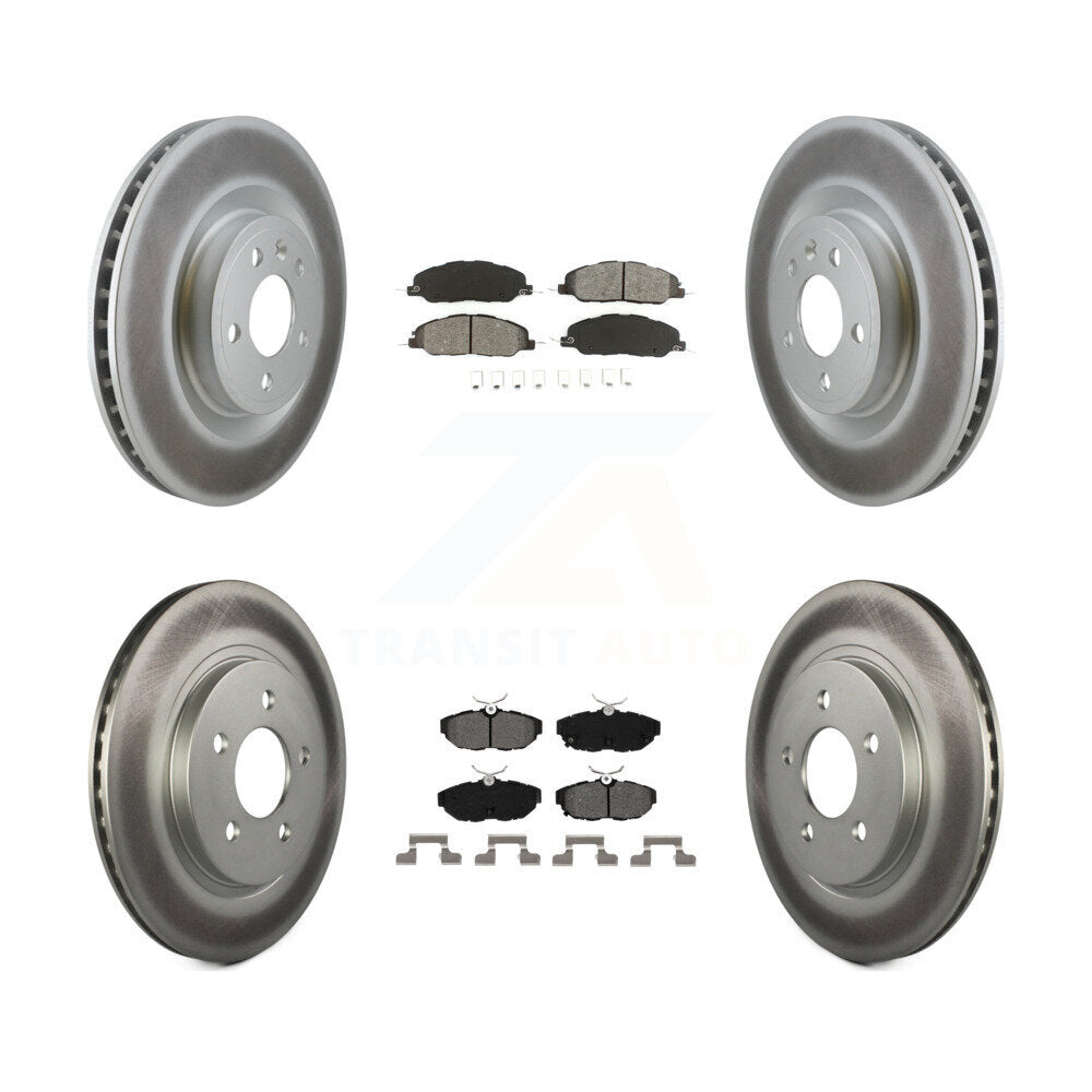 Transit Auto KGS-100655 Disc Brake Kit for 2011-2014 Ford Mustang - Front and Rear