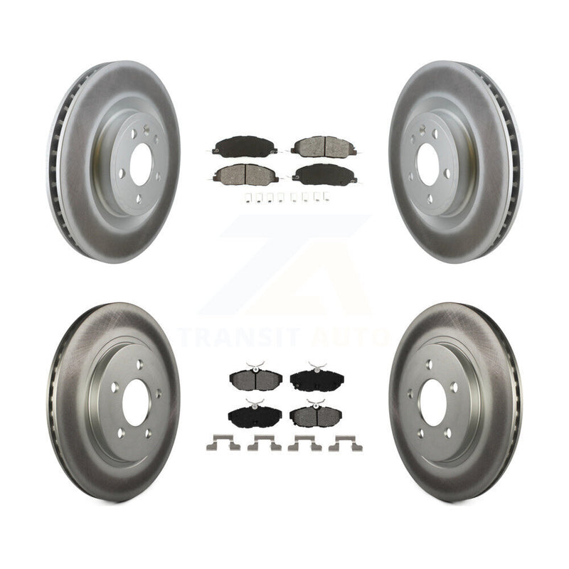 Transit Auto KGS-100655 Disc Brake Kit for 2011-2014 Ford Mustang - Front and Rear