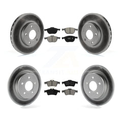 Transit Auto KGS-100656 Disc Brake Kit for 2012-2018 Ford Focus - Front and Rear