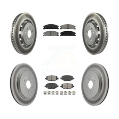 Transit Auto KGS-100660 Disc Brake Kit for 2012-2019 Ford Taurus, Ford Explorer and More - Front and Rear