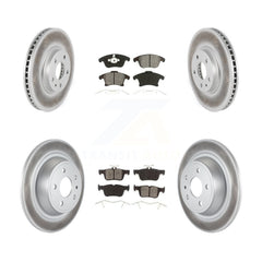 Transit Auto KGS-100661 Disc Brake Kit for 2013-2020 Ford Fusion, Lincoln MKZ - Front and Rear