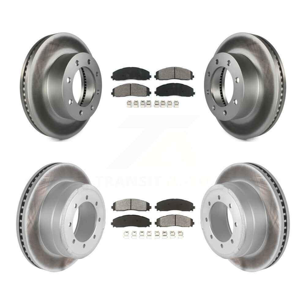 Transit Auto KGS-100665 Disc Brake Kit for 2013-2022 Ford F-350 Super Duty, Ford F-250 Super Duty, Ford F-450 Super Duty - Front and Rear