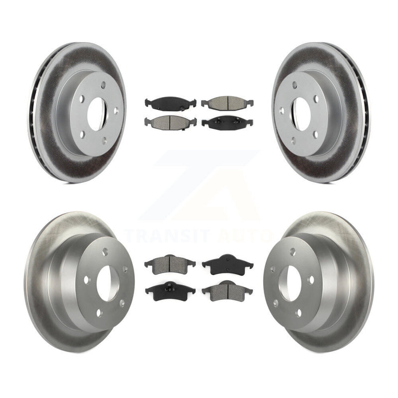 Transit Auto KGS-100671 Disc Brake Kit for 1999-2002 Jeep Grand Cherokee - Front and Rear