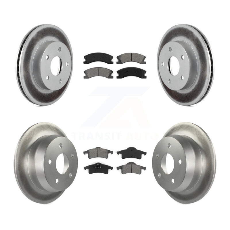 Transit Auto KGS-100672 Disc Brake Kit for 1999-2004 Jeep Grand Cherokee - Front and Rear