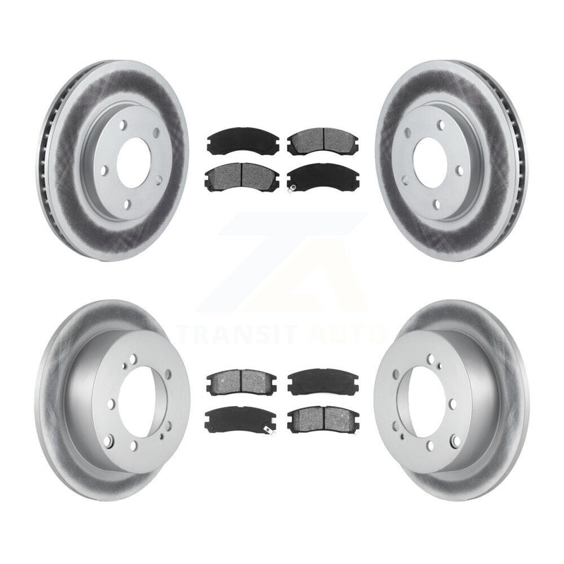 Transit Auto KGS-100673 Disc Brake Kit for 2000 Mitsubishi Eclipse - Front and Rear