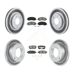 Transit Auto KGS-100674 Disc Brake Kit for 2004-2006 Mitsubishi Lancer - Front and Rear
