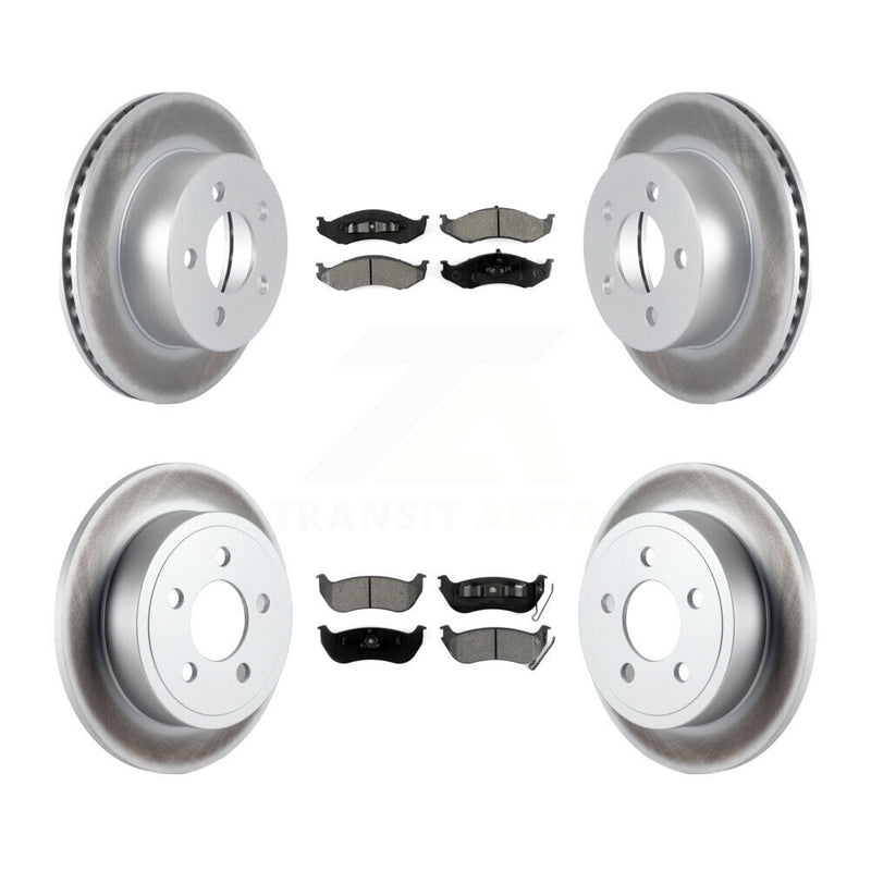 Transit Auto KGS-100677 Disc Brake Kit for 2003-2006 Jeep TJ, Jeep Wrangler - Front and Rear