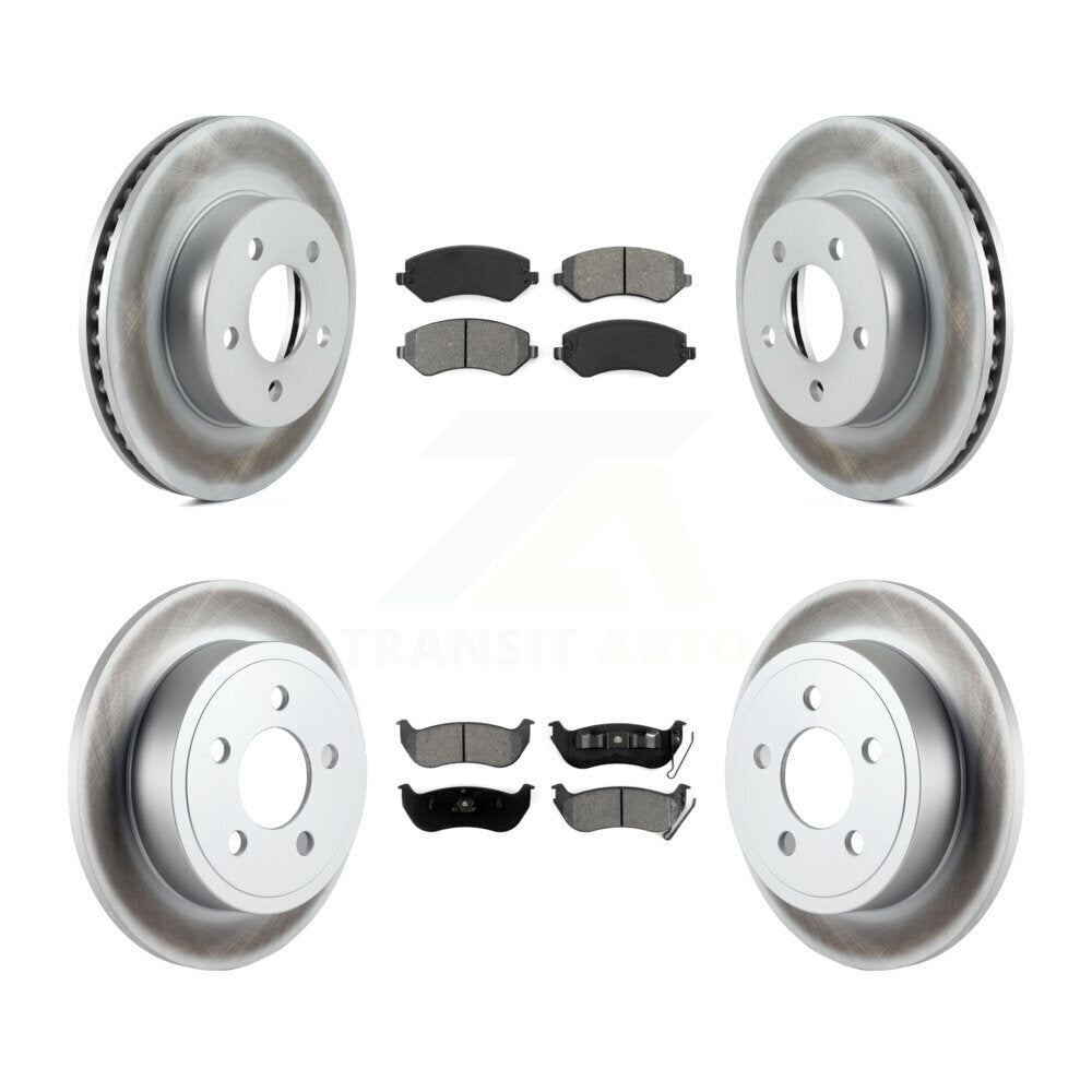 Transit Auto KGS-100679 Disc Brake Kit for 2003-2007 Jeep Liberty - Front and Rear