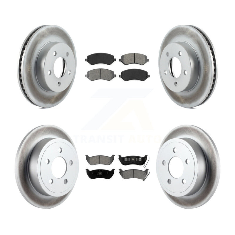 Transit Auto KGS-100679 Disc Brake Kit for 2003-2007 Jeep Liberty - Front and Rear