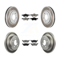 Transit Auto KGS-100683 Disc Brake Kit for 2001-2007 Dodge Grand Caravan, Chrysler Town & Country and More - Front and Rear