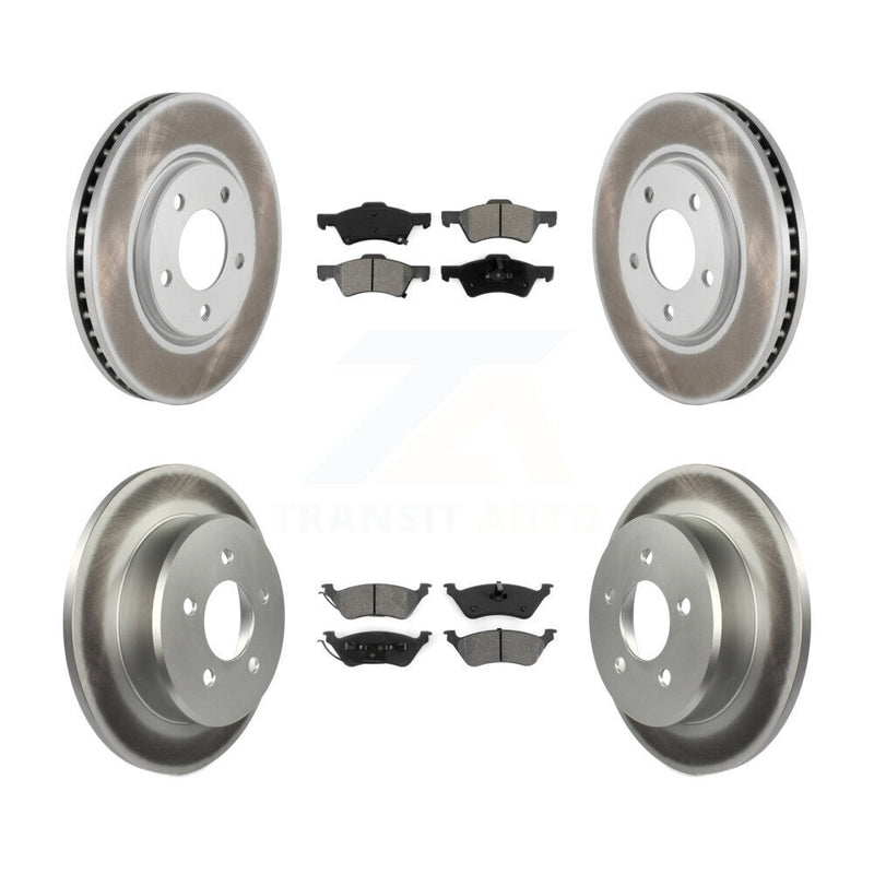 Transit Auto KGS-100683 Disc Brake Kit for 2001-2007 Dodge Grand Caravan, Chrysler Town & Country and More - Front and Rear