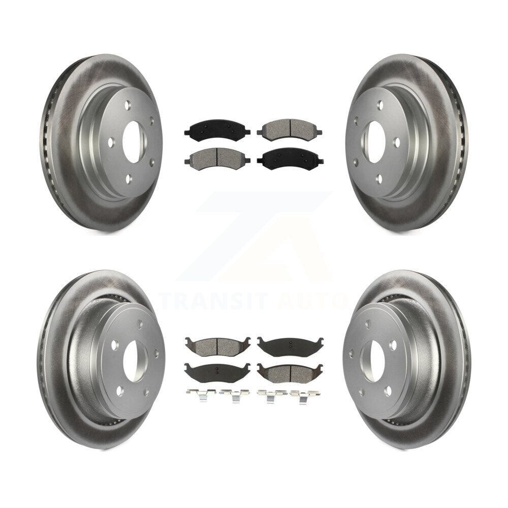 Transit Auto KGS-100684 Disc Brake Kit for 2006-2023 Ram 1500 Classic, Ram 1500 and More - Front and Rear