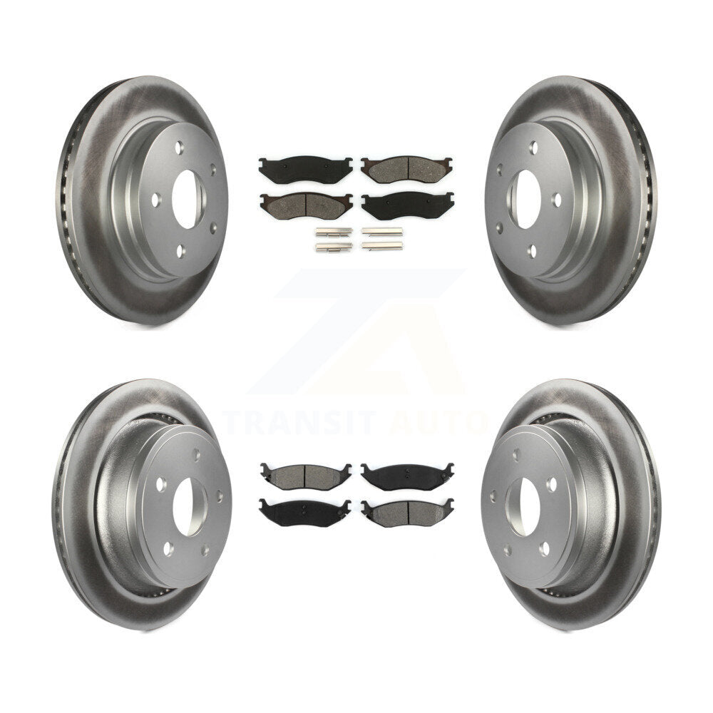 Transit Auto KGS-100685 Disc Brake Kit for 2002-2004 Dodge Ram 1500 - Front and Rear