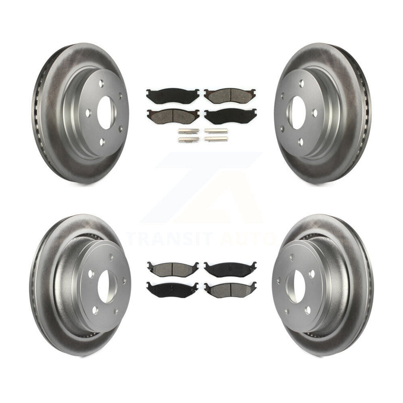 Transit Auto KGS-100685 Disc Brake Kit for 2002-2004 Dodge Ram 1500 - Front and Rear