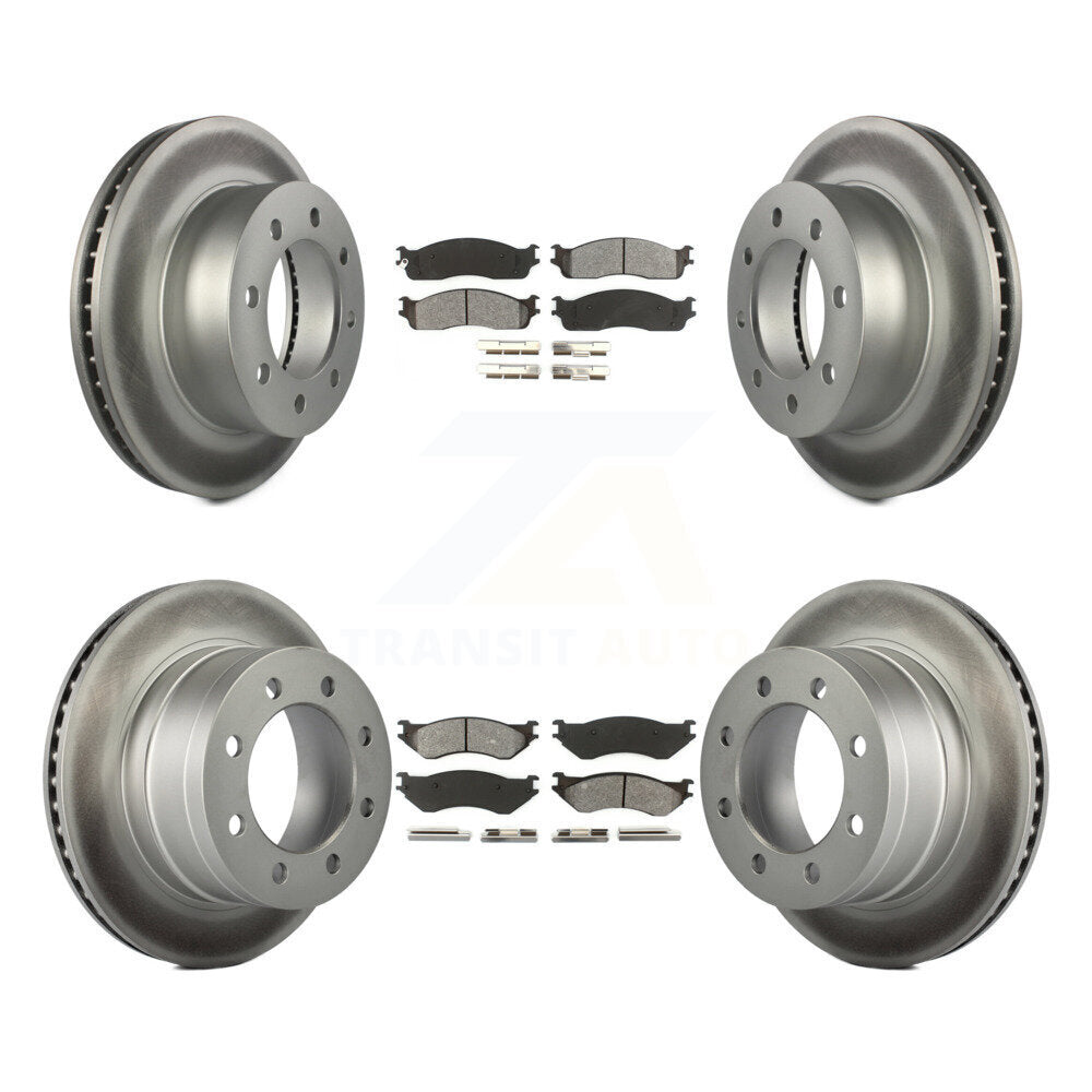 Transit Auto KGS-100687 Disc Brake Kit for 2003-2008 Dodge Ram 1500, Dodge Ram 2500, Dodge Ram 3500 - Front and Rear