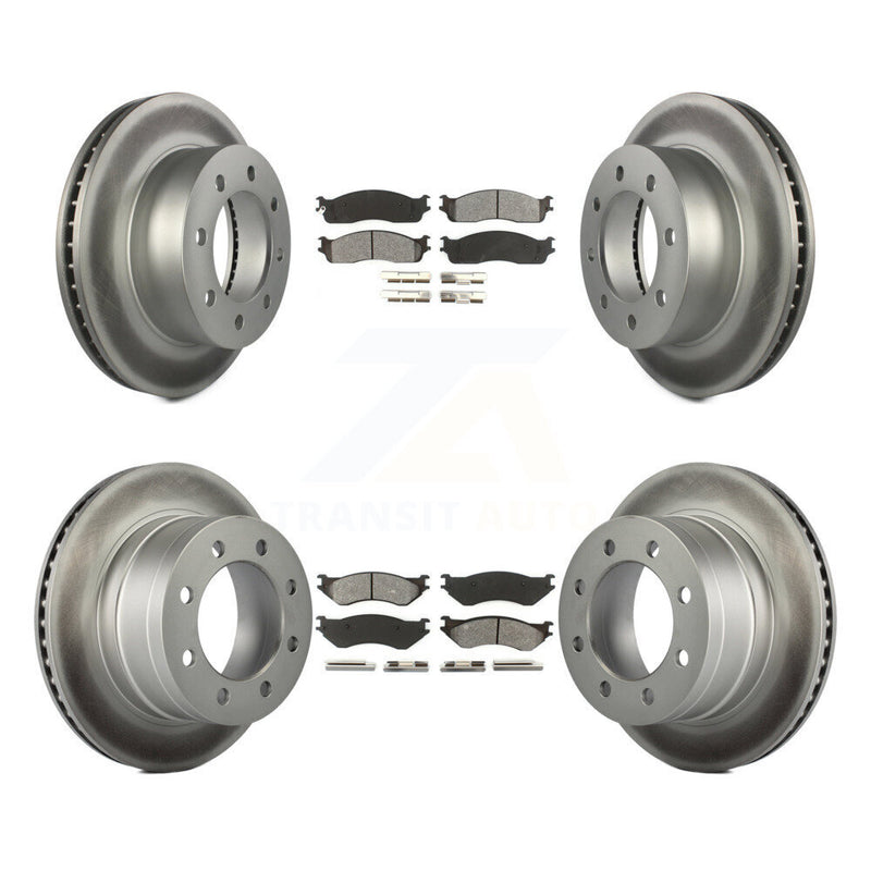 Transit Auto KGS-100687 Disc Brake Kit for 2003-2008 Dodge Ram 1500, Dodge Ram 2500, Dodge Ram 3500 - Front and Rear