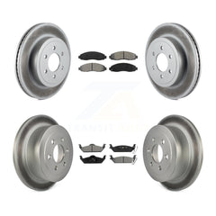 Transit Auto KGS-100688 Disc Brake Kit for 2003-2004 Dodge Dakota - Front and Rear