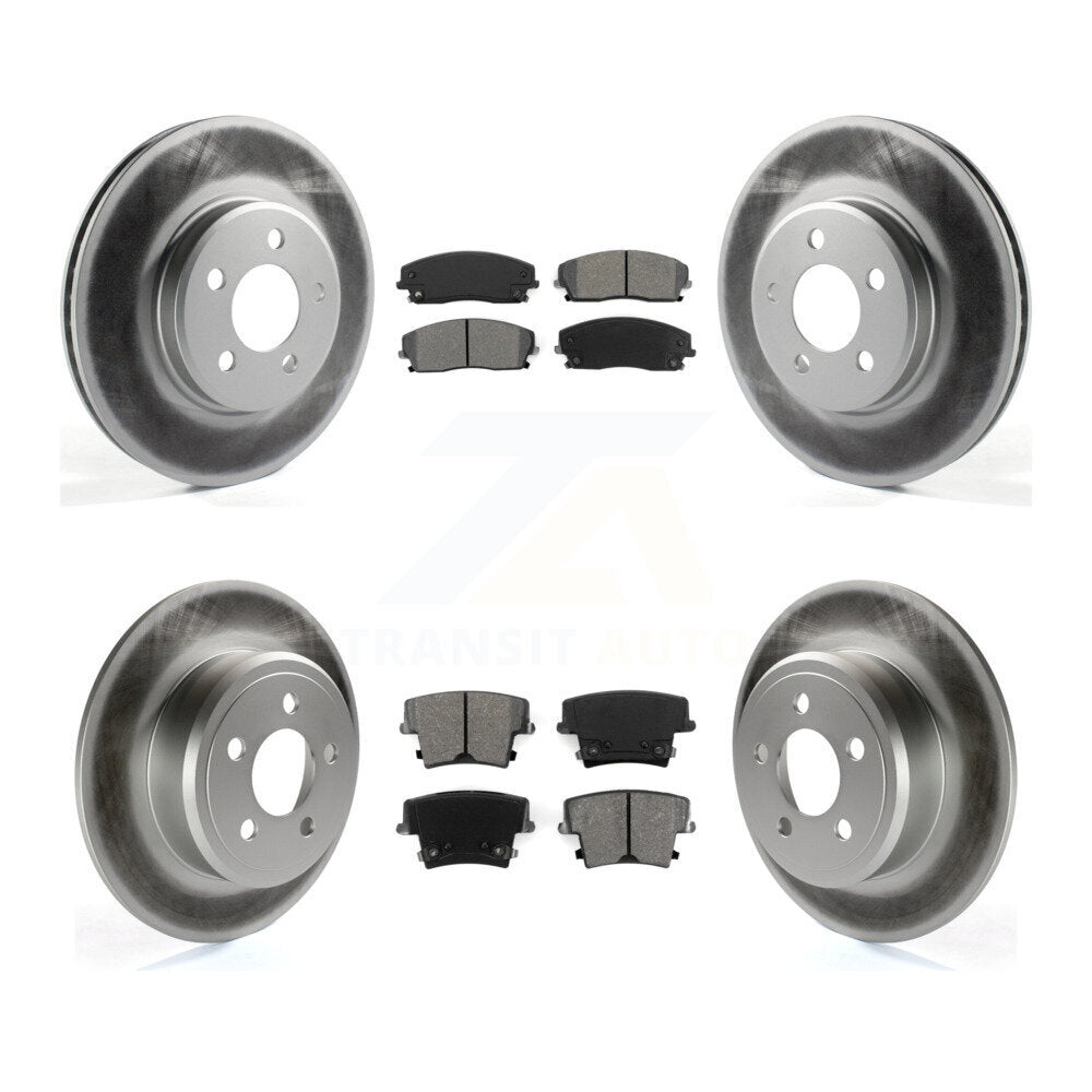 Transit Auto KGS-100690 Disc Brake Kit for 2005-2023 Dodge Charger, Dodge Challenger and More - Front and Rear