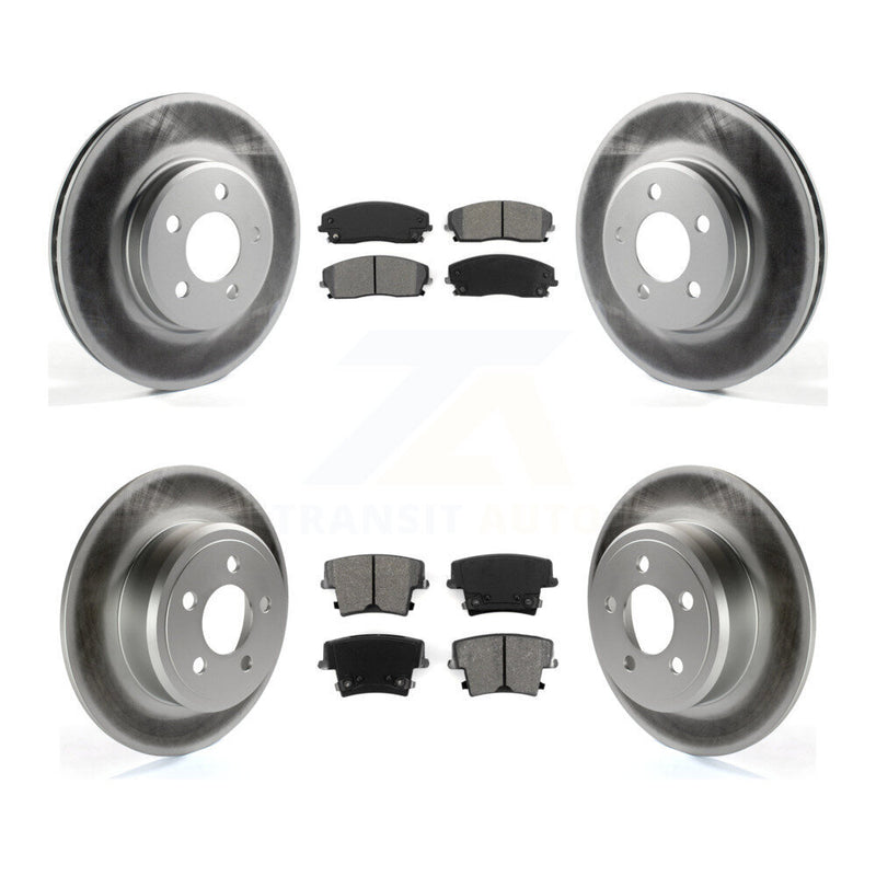 Transit Auto KGS-100690 Disc Brake Kit for 2005-2023 Dodge Charger, Dodge Challenger and More - Front and Rear