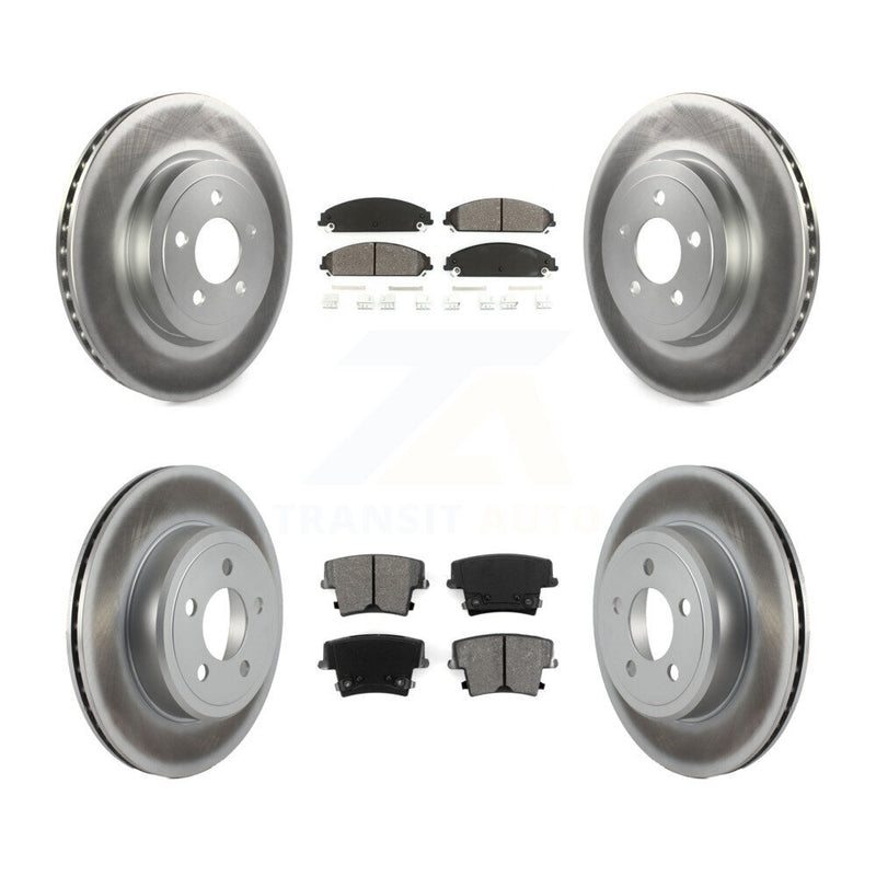 Transit Auto KGS-100693 Disc Brake Kit for 2005-2023 Dodge Challenger, Dodge Charger and More - Front and Rear