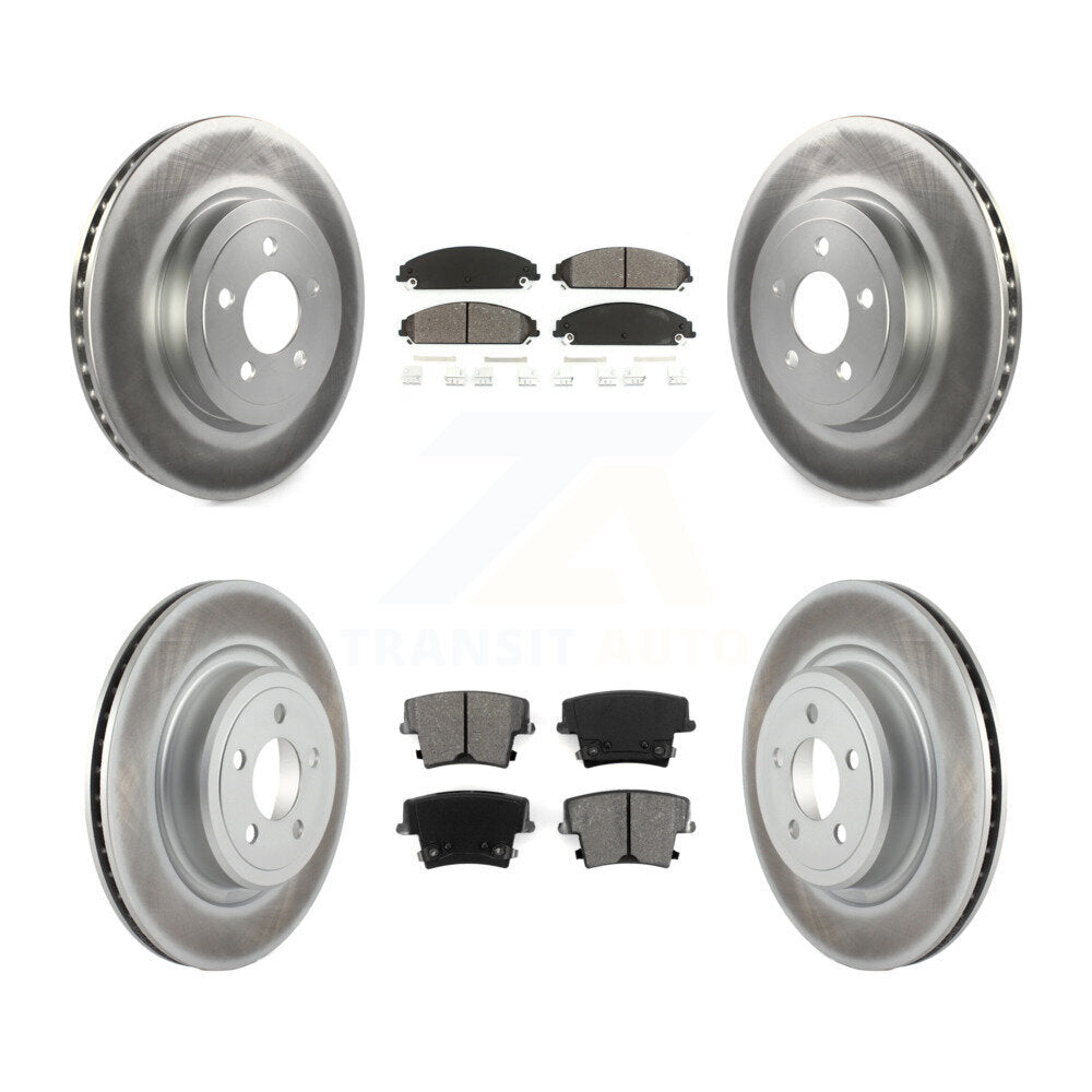 Transit Auto KGS-100694 Disc Brake Kit for 2006-2013 Dodge Charger - Front and Rear