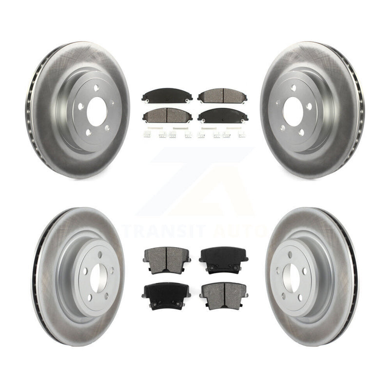 Transit Auto KGS-100694 Disc Brake Kit for 2006-2013 Dodge Charger - Front and Rear