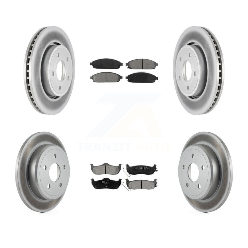 Transit Auto KGS-100695 Disc Brake Kit for 2005-2010 Jeep Grand Cherokee, Jeep Commander - Front and Rear