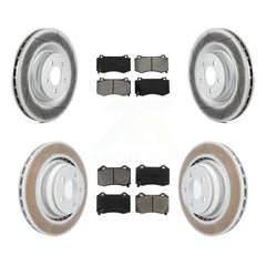 Transit Auto KGS-100696 Disc Brake Kit for 2005-2023 Dodge Challenger, Dodge Charger and More - Front and Rear