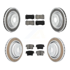 Transit Auto KGS-100697 Disc Brake Kit for 2015 Dodge Charger - Front and Rear