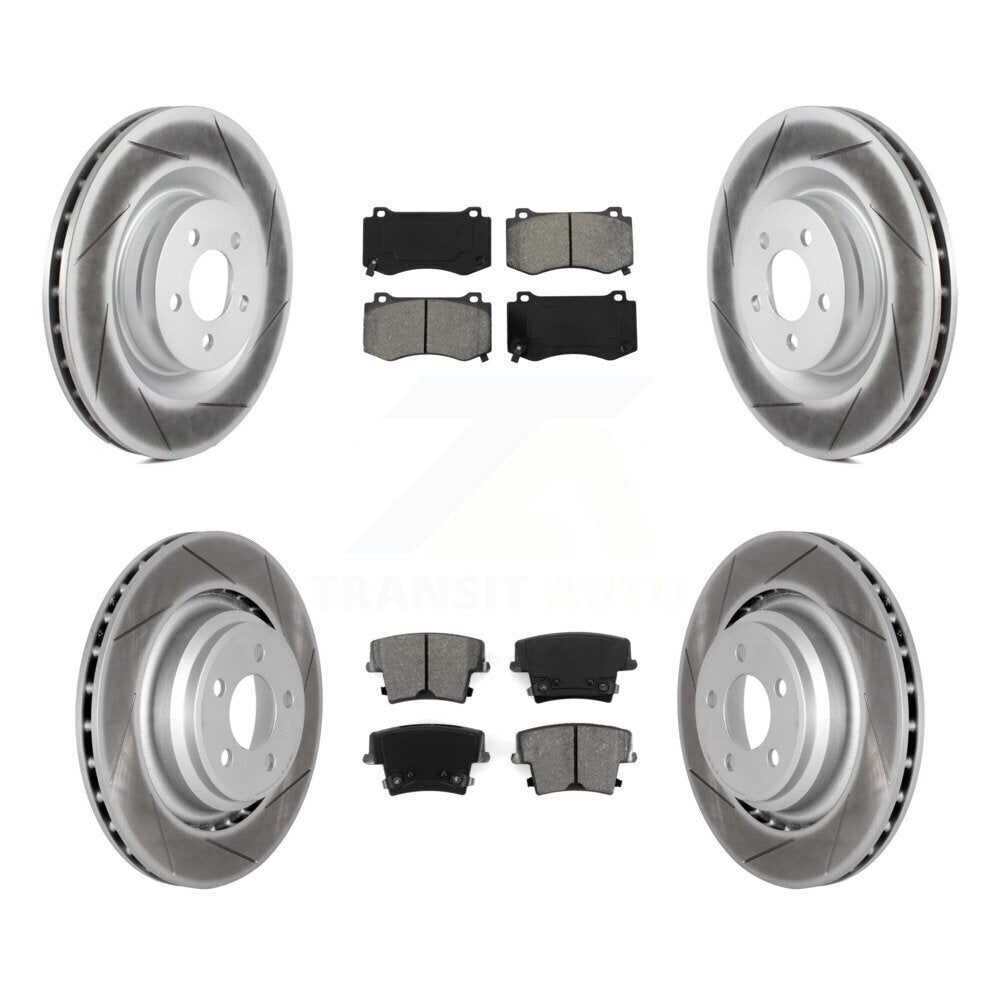 Transit Auto KGS-100699 Disc Brake Kit for 2015 Dodge Charger - Front and Rear