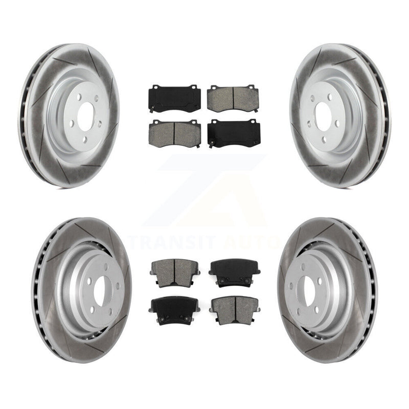 Transit Auto KGS-100699 Disc Brake Kit for 2015 Dodge Charger - Front and Rear
