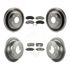 Transit Auto KGS-100700 Disc Brake Kit for 2007-2016 Mitsubishi Lancer, Dodge Caliber - Front and Rear