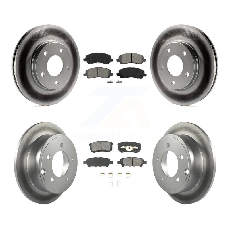 Transit Auto KGS-100700 Disc Brake Kit for 2007-2016 Mitsubishi Lancer, Dodge Caliber - Front and Rear