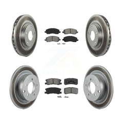 Transit Auto KGS-100703 Disc Brake Kit for 2007-2017 Mitsubishi Lancer, Mitsubishi Outlander and More - Front and Rear